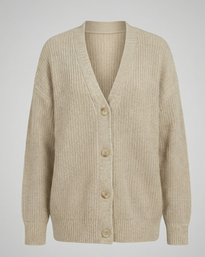 Stilvolle Kaschmir Strickjacke