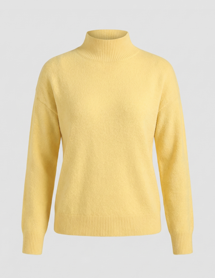 Eleganter Rollkragenpullover Damen