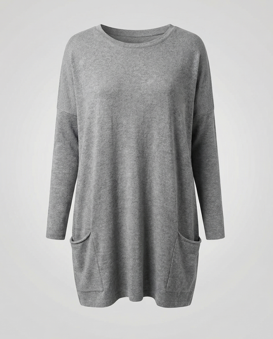 Lässiger Damen Longpullover