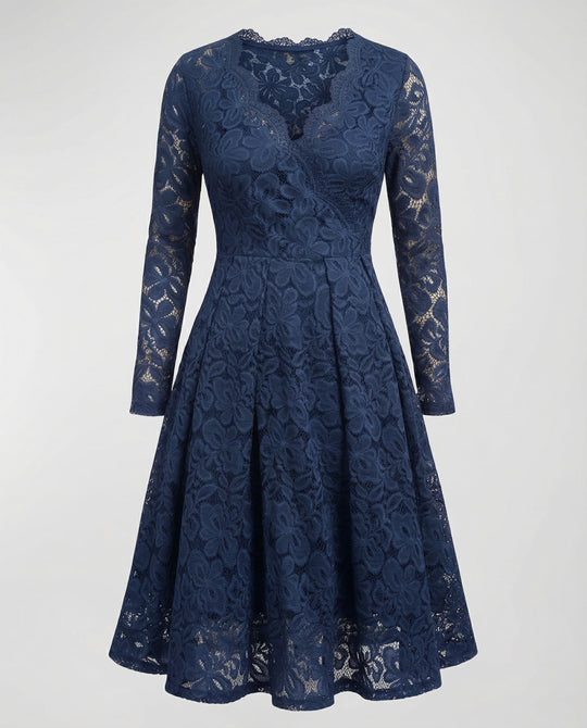 Elegantes Spitzenkleid Damen