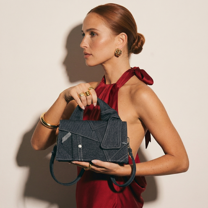 Nord Taschen | Mini Denim Umhängetasche für Frauen