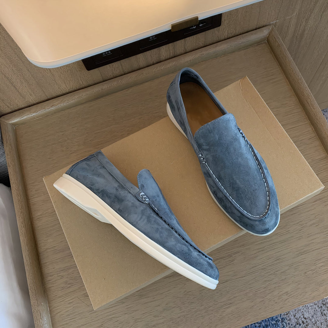 Vintage Leder Loafer für Herren Nord Taschen