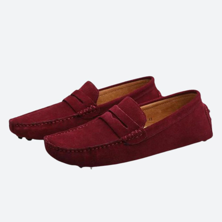 Elegante und Leichte Wildleder Loafers