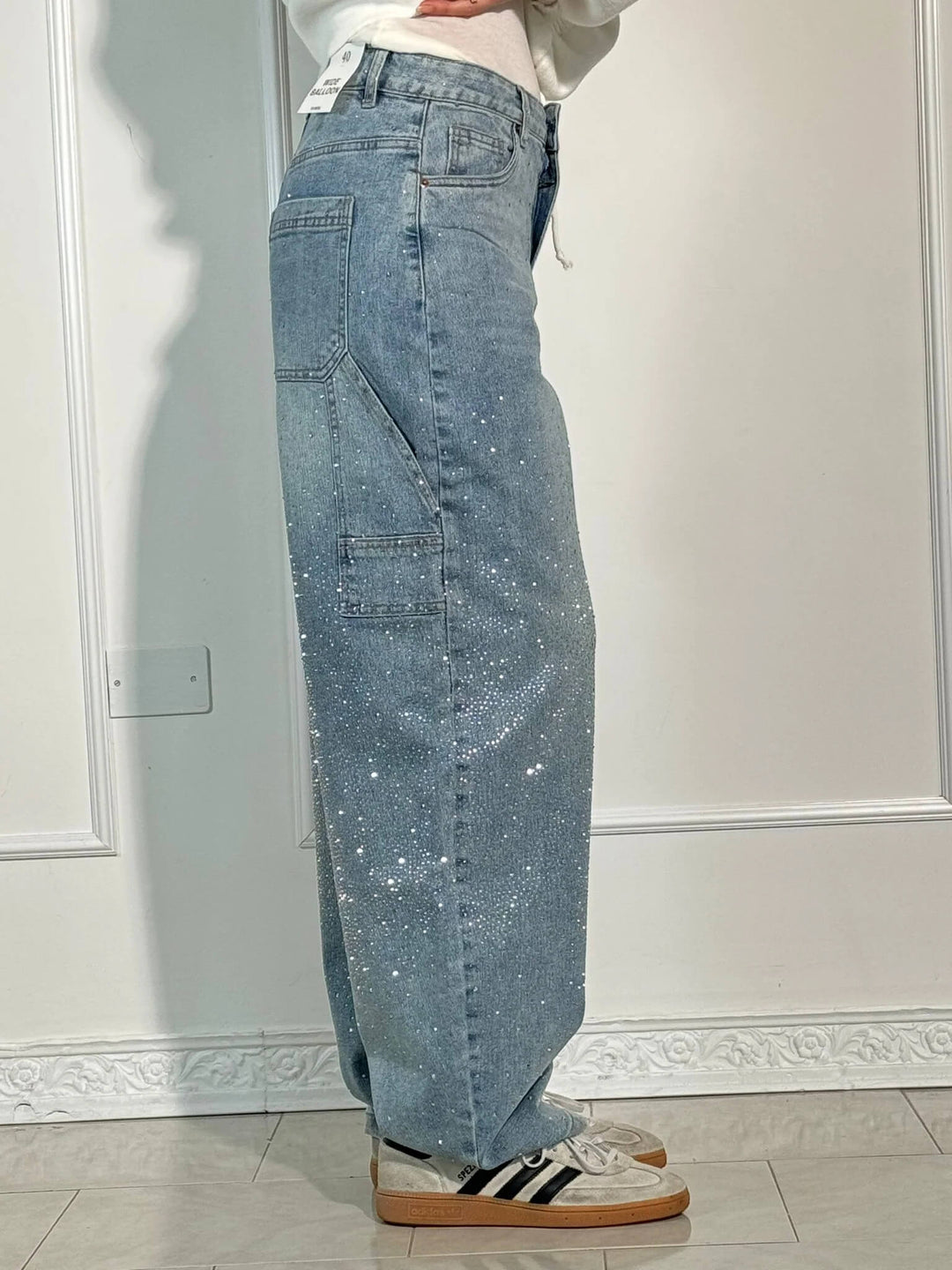 Damen Jeans mit Diamant-Optik & Klassischem Schnitt | Nord Taschen