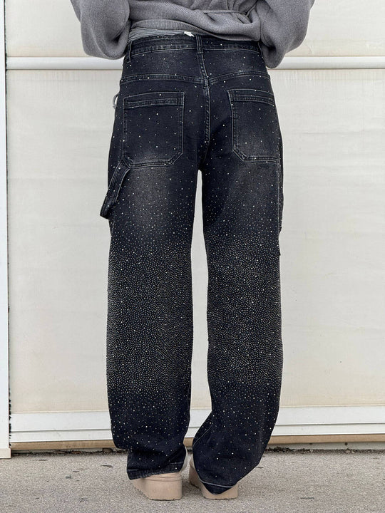 Damen Jeans mit Diamant-Optik & Klassischem Schnitt | Nord Taschen