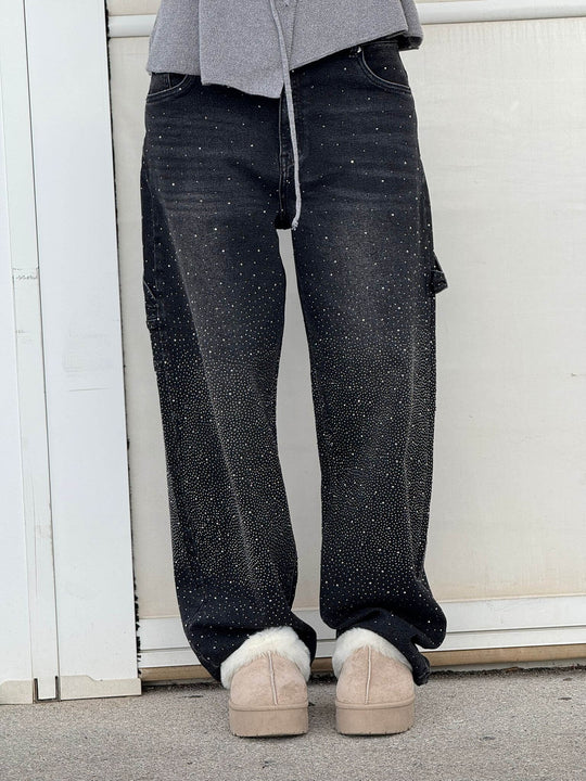 Damen Jeans mit Diamant-Optik & Klassischem Schnitt | Nord Taschen