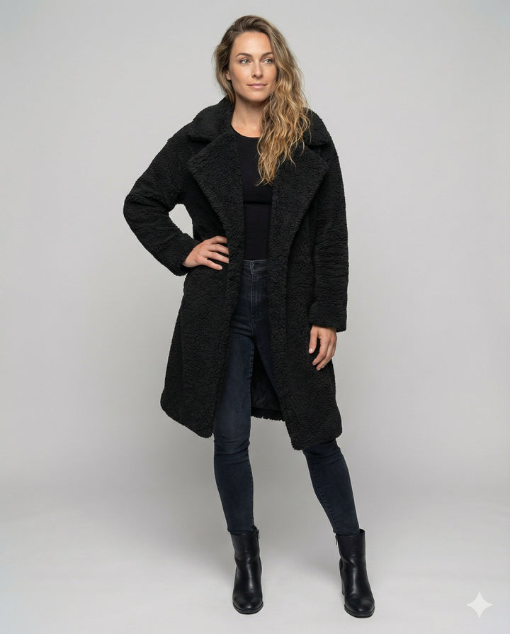 Damen Teddy Jacke