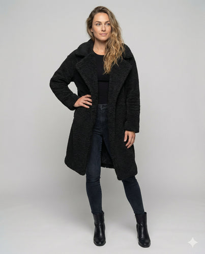 Damen Teddy Jacke
