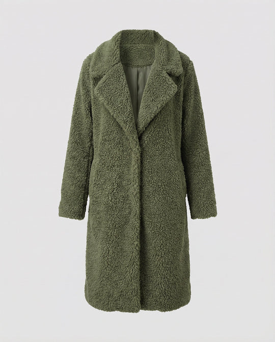 Damen Teddy Jacke
