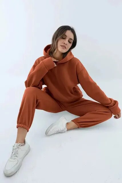 Bequemer Hoodie & Jogginghose - Arvani