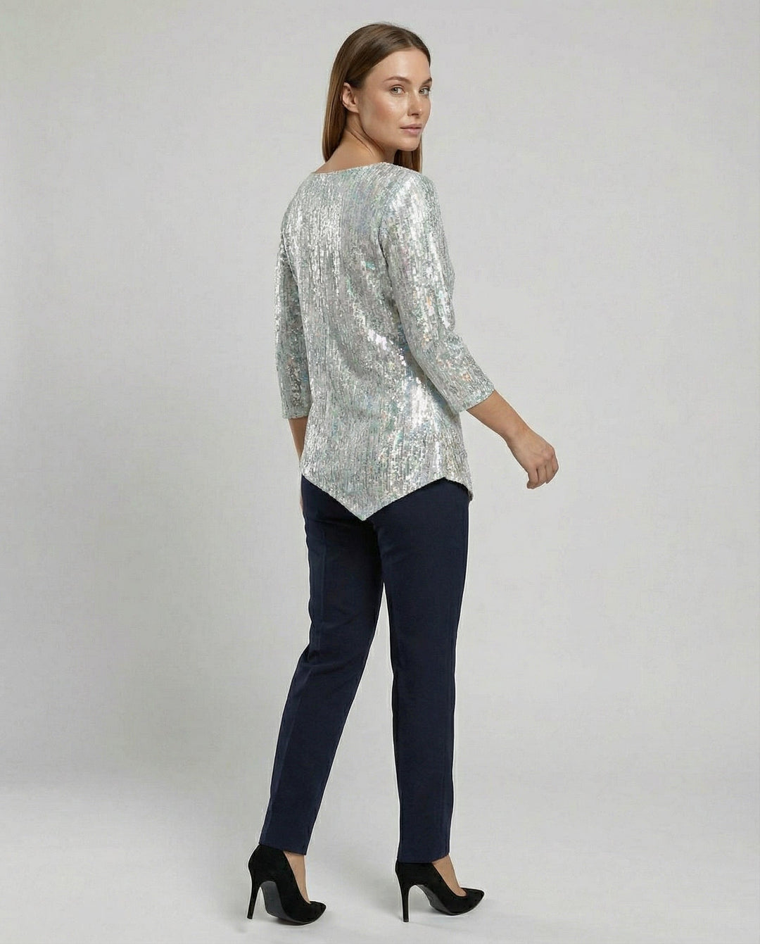 Elegantes Damen V-Neck Oberteil