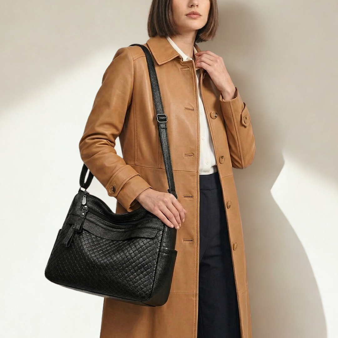 Nord Taschen | Woven Vegan Kuhhaut Umhängetasche