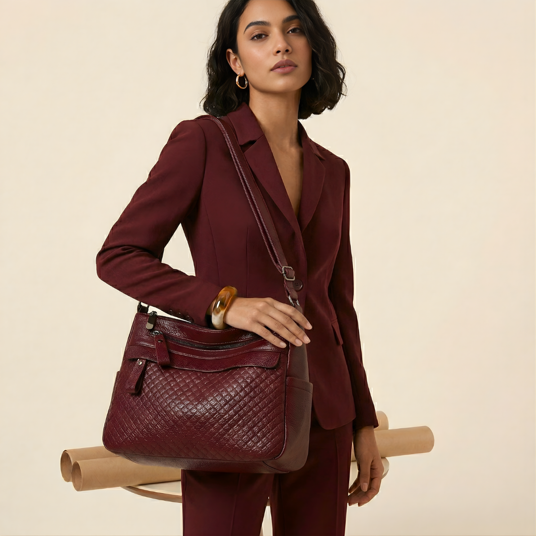 Nord Taschen | Woven Vegan Kuhhaut Umhängetasche
