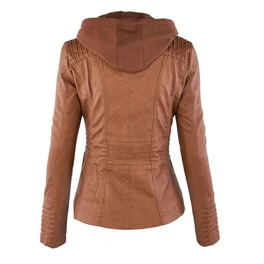 Elegante Lederjacke für Frauen