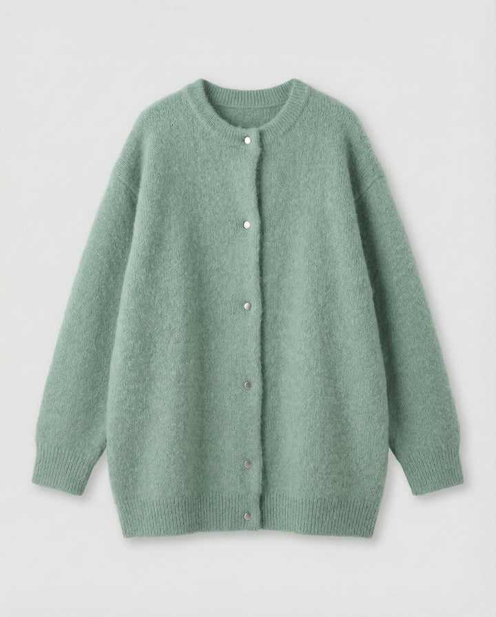 Elegante Feinstrickjacke Damen Komfort