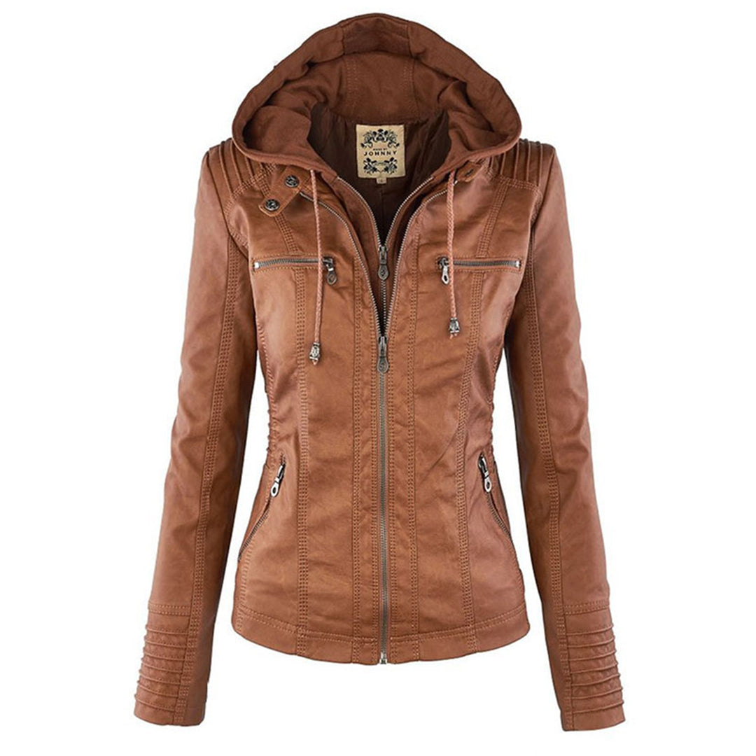 Elegante Lederjacke für Frauen