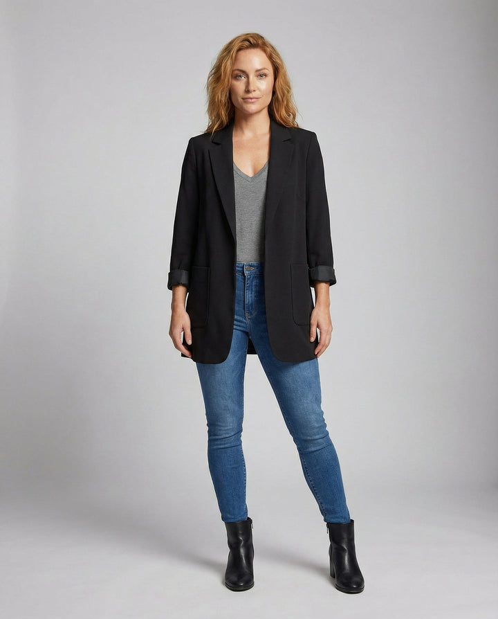 Elegante Lange Blazer Damen