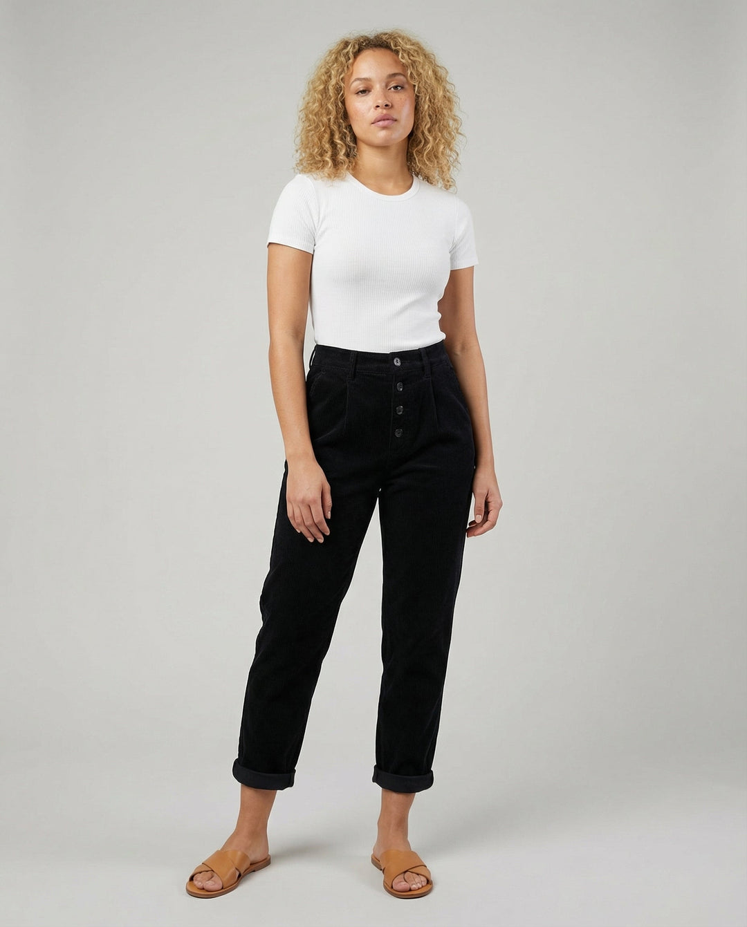 Lässige Cordhose Damen Komfort | Heidi-Mode