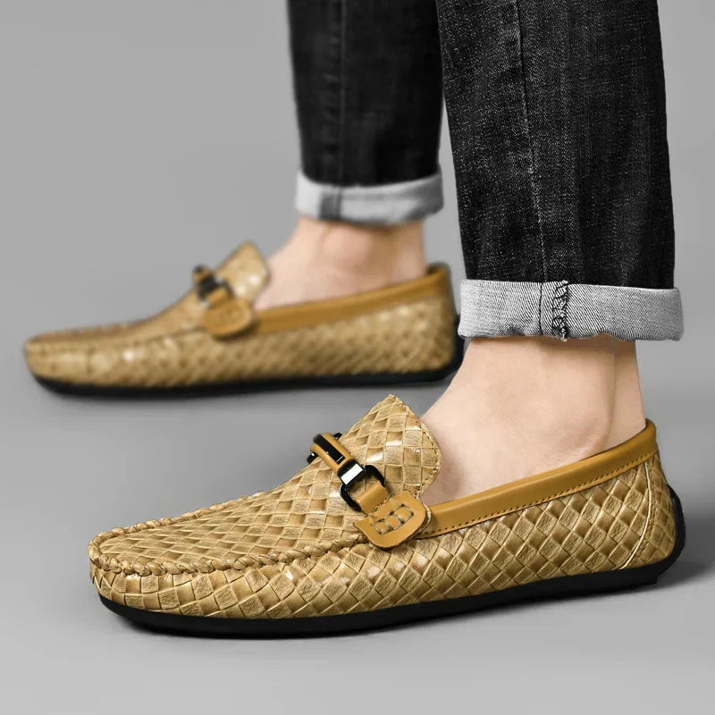 Herrenschuhe aus Leder