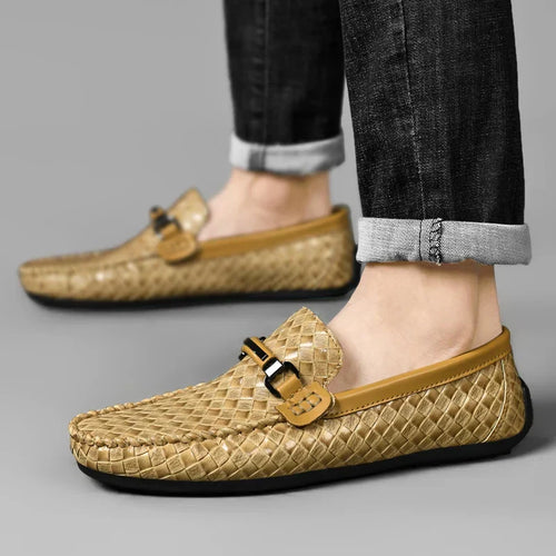 Herrenschuhe aus Leder