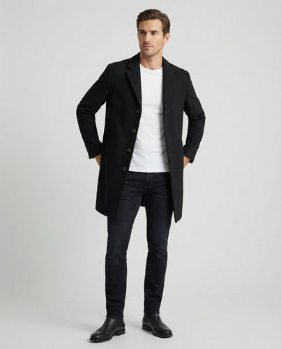 Leichter Herren Trenchcoat Khaki Japanischer Stil Sommerjacke Sonnenschutz Mantel - Vittorelli