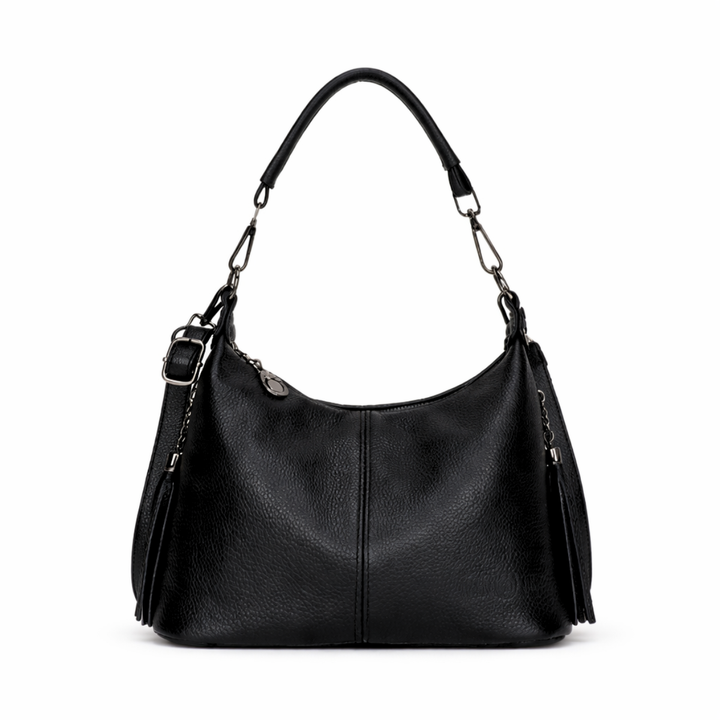 Nord Taschen | Kuhfell Hobo Schultertasche mit Quaste