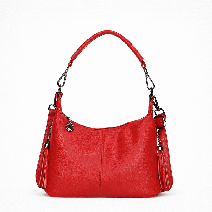 Nord Taschen | Kuhfell Hobo Schultertasche mit Quaste