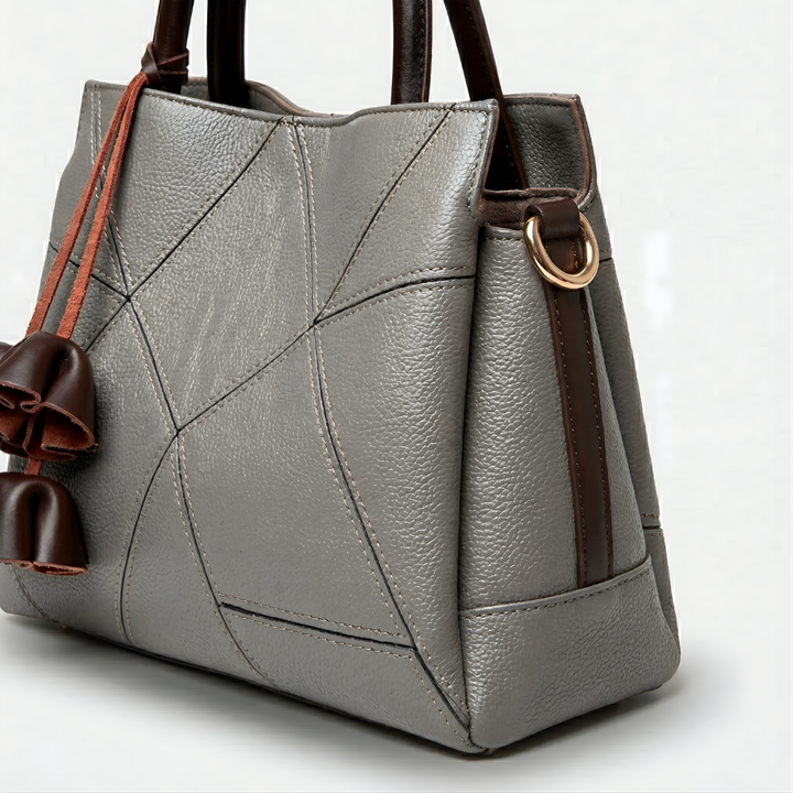 Nord Taschen | Strukturierte Top-Henkeltasche, Crossbody-Tragegurt