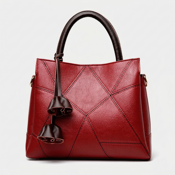 Nord Taschen | Strukturierte Top-Henkeltasche, Crossbody-Tragegurt