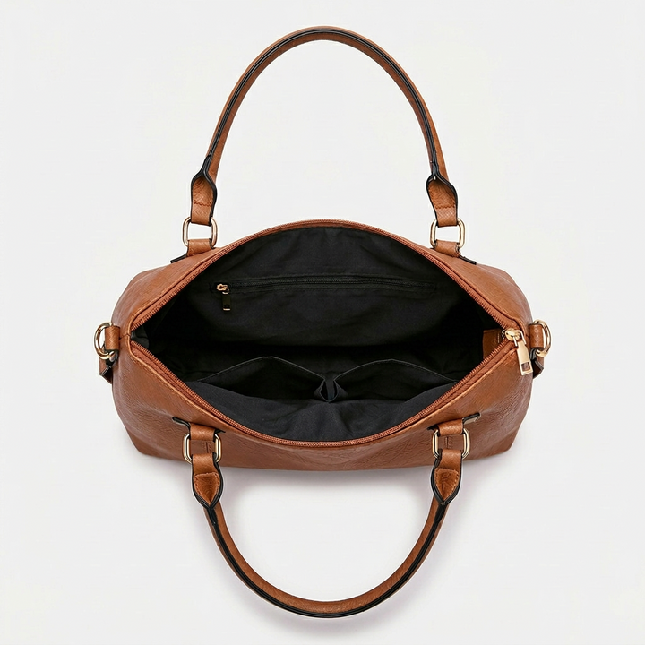 Nord Taschen | Vegane Leder Hobo-Tasche mit Umhängegurt