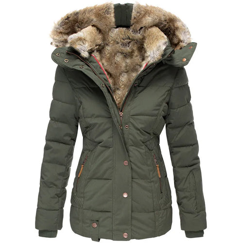 Nord Taschen | Warme Winterjacke Mit Pelzfutter Für Damen