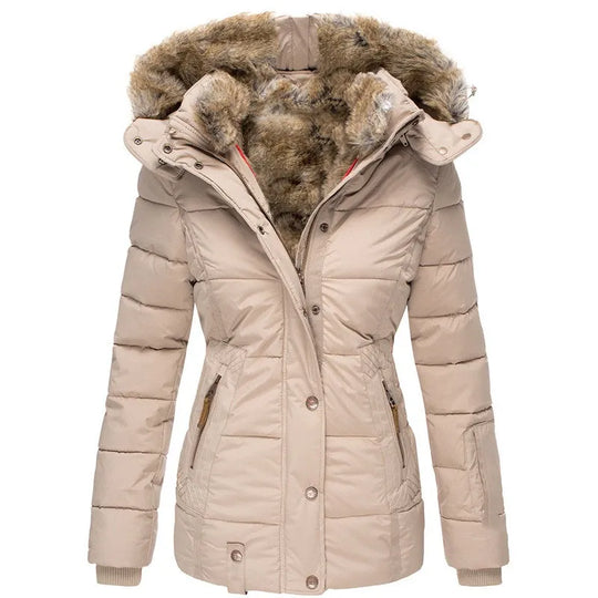 Nord Taschen | Warme Winterjacke Mit Pelzfutter Für Damen