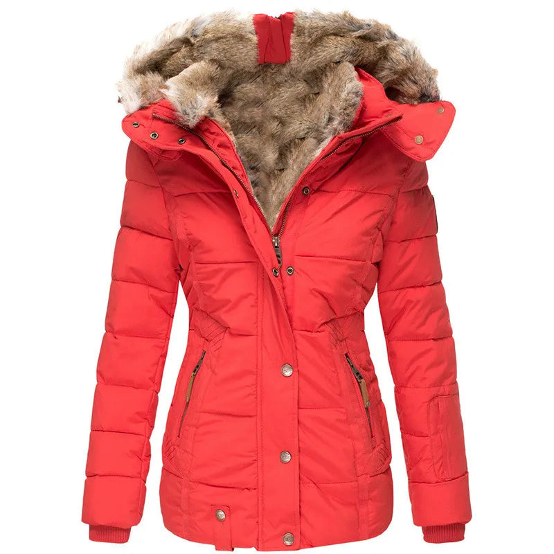 Nord Taschen | Warme Winterjacke Mit Pelzfutter Für Damen