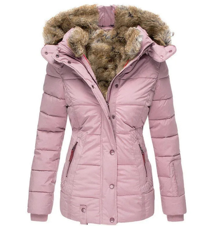 Nord Taschen | Warme Winterjacke Mit Pelzfutter Für Damen