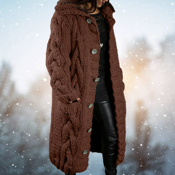 Weiche Strickjacke