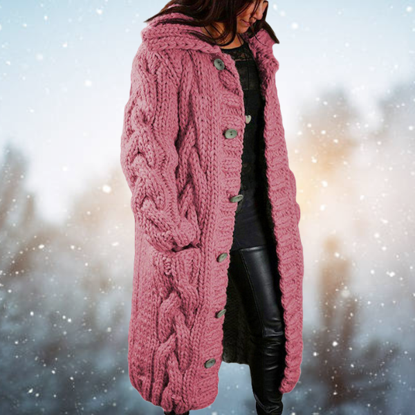 Weiche Strickjacke