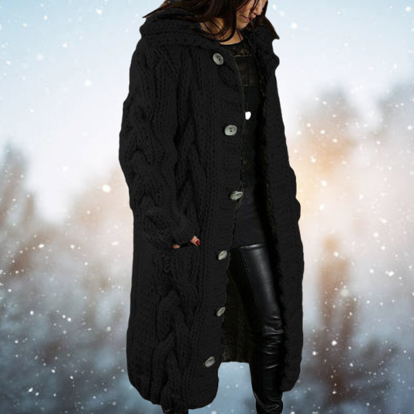 Weiche Strickjacke