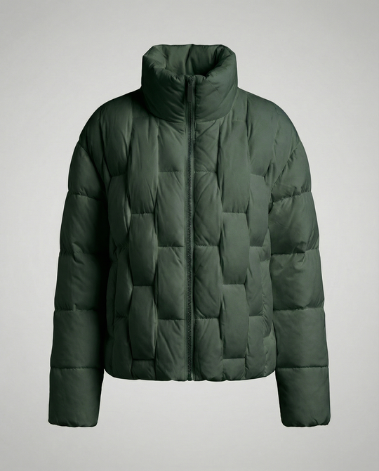 Warme Gefütterte Pufferjacke