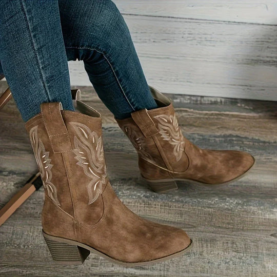 Coole schicke Cowboy-Stiefel