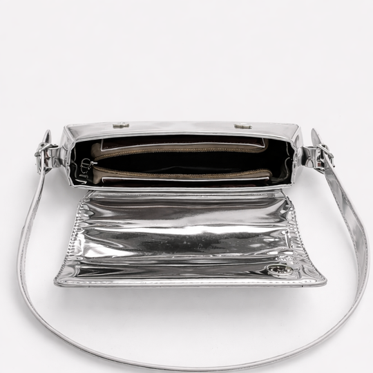 Nord Taschen | Damen Metallic Kleine Schultertasche