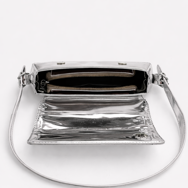 Nord Taschen | Damen Metallic Kleine Schultertasche