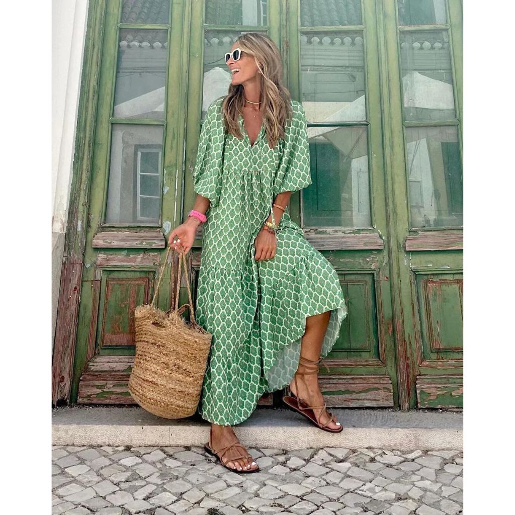 Trendiges und bequemes Kleid