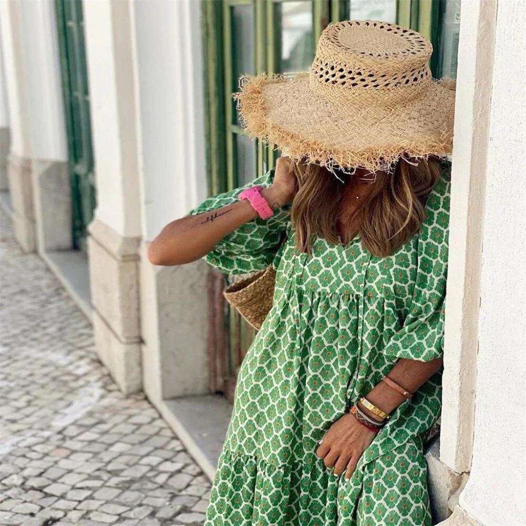 Trendiges und bequemes Kleid