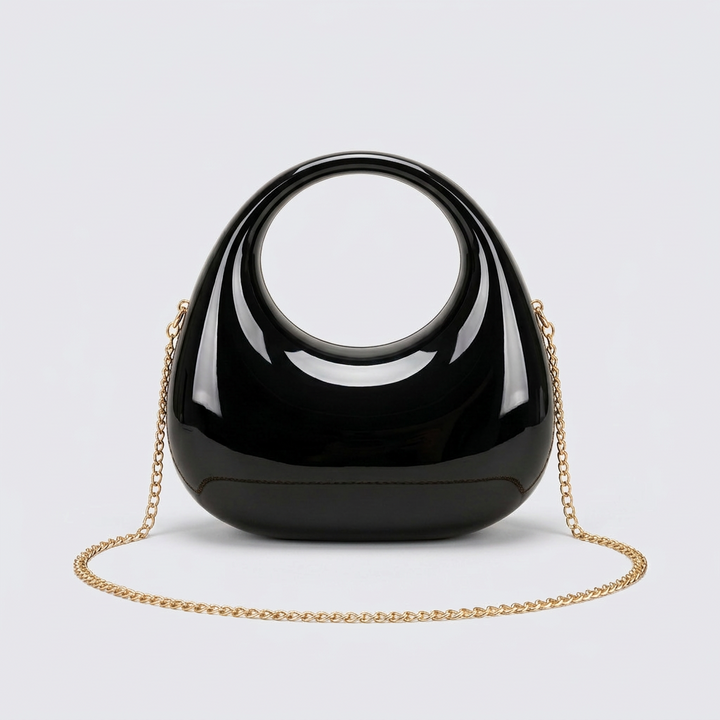 Nord Taschen | Metallringgriff Abend-Clutch-Tasche