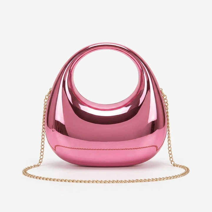 Nord Taschen | Metallringgriff Abend-Clutch-Tasche