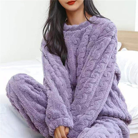 Kuscheliges Fleece-Pyjama-Set Avellé