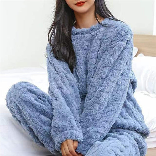 Kuscheliges Fleece-Pyjama-Set Avellé