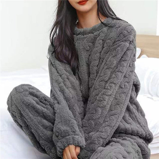 Kuscheliges Fleece-Pyjama-Set Avellé
