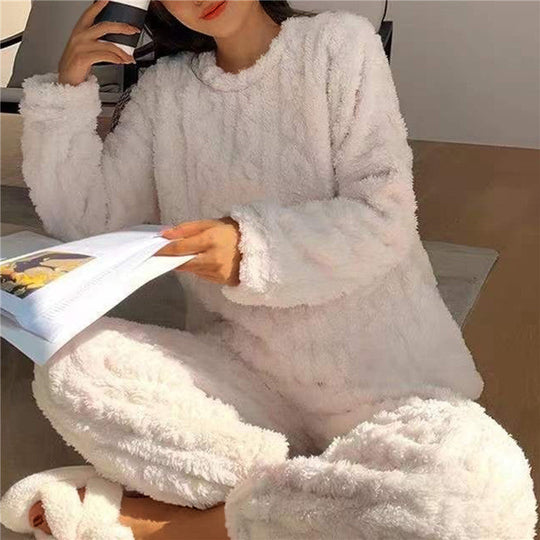 Kuscheliges Fleece-Pyjama-Set Avellé