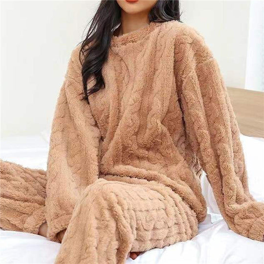 Kuscheliges Fleece-Pyjama-Set Avellé